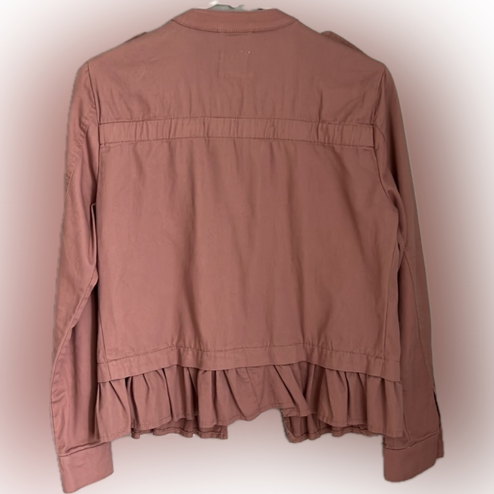 Harper Pink Ruffled Jacket - Picture 2 of 2